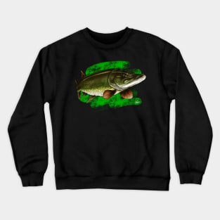 Northern Pike Crewneck Sweatshirt